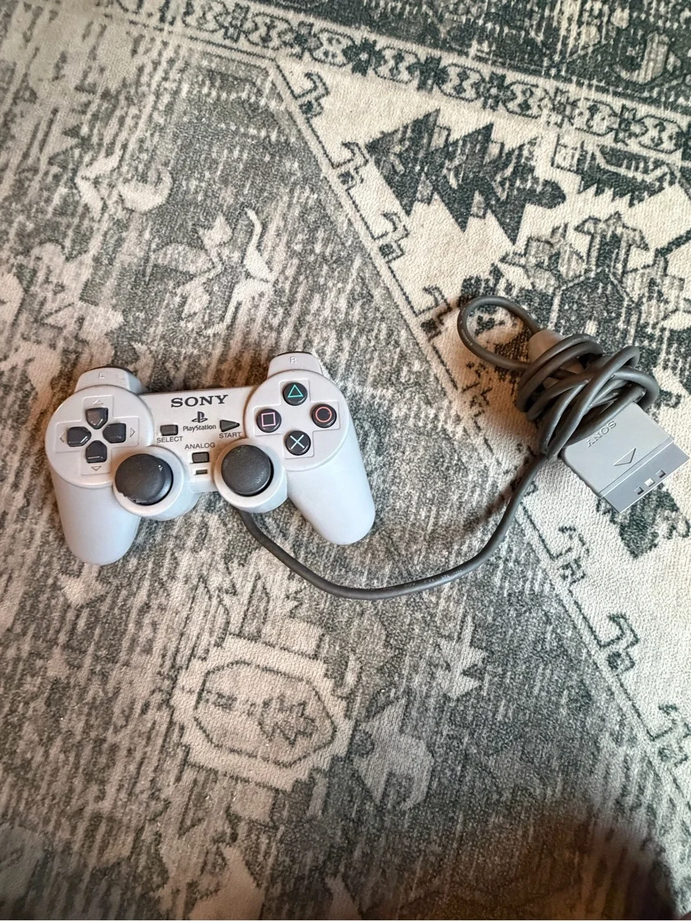 Sony PlayStation 1 DualShock Analog Controller (model SCPH-1200) wired